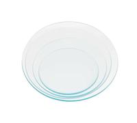 Hemobllo Watch Glasses - 4 Pcs Laboratory Watch Glass Beaker Cover Thickened Glass Beaker Lid Laboratory Glassware, 60mm+75mm+90mm+100mm