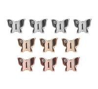 Hemobllo Watch Strap Charm Decorative Loops Sturdy Zinc Alloy Material 10pcs Suitable for 38mm Watch Band, for Stylish Smartwatch Decoration for Smartwatch Bands
