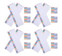 Hemobllo Waterproof Electrical Panel Labels Stickers for Fuse Box, Self-Adhesive Circuit Breaker Tags, 8 Sheets Set for Electric Meter Boxes and Substations