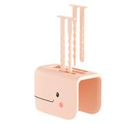 Hemobllo Whale-Shaped Silicone Faucet Protector, Bath Tub Spout Cover, Soft Non-Toxic Tub Faucet Guard in Apricot, Bathroom Safety Accessory