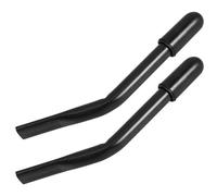 Hemobllo Wheelchair Brake Handle Extensions 2Pcs Sturdy Power Chair Brake Accessories for Transport and Reclining Chairs Enhanced Grip and Easy Installation Mobility Aid Replacement Parts