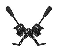 Hemobllo Wheelchair Brake Levers Braking Effect Aluminium Alloy 2pcs with Handbrake Design and Sturdy Repair Replacement Parts for 22mm Wheelchairs for Riding