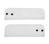 Hemobllo White Decorative Wrist Rounded Corner Shape for Women 1 Pair with Intricate 3D Design, Fabric Material Comfortable to Wear, Featuring Small Fragrance Style for Elegant