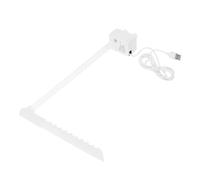 Hemobllo White Plastic Bird Bath Tub Multifunctional Design Universal Compatibility Indoor Bird Bathing Easy to Install