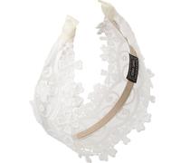 Hemobllo Wide Glamour Lace Women with for and, Headband Fabric Material Charming Elegant Style, Comfortable Adds to for Variable Wear, for Concerts and Family Gatherings Party Outfits