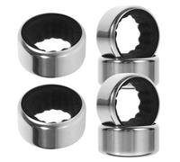 Hemobllo Wine Bottle Drip Collar Leak-Proof and Easy to Use 6pcs Stainless Steel Wine Accessories with Sl esign for Home and Special Occasions