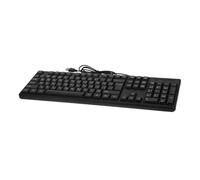 Hemobllo Wired USB Gaming Keyboard for Computer and Laptop with 104 Keys, Fast Response and No Lagging, Abs Material Compact Design Suitable for Office and Gaming Use