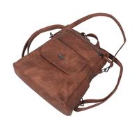 Hemobllo Women Fashion Backpack in Caramel Casual Shoulder Bag for Travel Cute Daypack Theft Features for Business College and Shopping