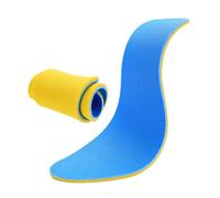 Hemobllo Women Insoles Breathable Mesh Fabric and Cotton Sweat-Absorbent Odour-Resistant Cushion Insole Yellow Blue, Wearable on Both Sides, for Sports and Daily Use, UK Size 38