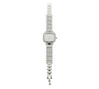Hemobllo Women Wrist Watch Rhinestone Embellished Leisure Style Strap Watch Ornament for Lady