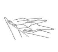 Hemobllo Wood Burning Pen Tips Replacement Size 3.20x0.90x0.25cm Chromium-Nickel Alloy Material for Pyrography Tools Suitable for Soft Woods Like Pine and Basswood, for Craft