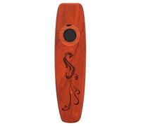 Hemobllo Wood Kazoo Musical Instrument and Exceptional Sound Quality with Innovative Design Wooden Kazoo Flute for Adults and Beginners as Partner to Ukuleles and Other Instruments