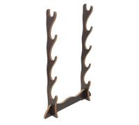Hemobllo Wooden Drum Stick Holder with 5-layer Multilayer Design, Large Capacity Drumstick Display Stand for Rock Drum Sticks and Mallets, Universal Compatibility for Studio and Musical