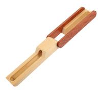 Hemobllo Wooden Pencil Box Single Pen Holder Rotating Presentation Case Storage for Artists Students Office Use