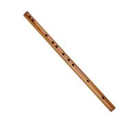 Hemobllo Wooden Piccolo Flute 36Cm Small Traditional Bamboo Instrument with Soft Bag Designed for Beginner Musicians