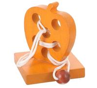Hemobllo Wooden Threading Rope Puzzle Brain Teaser and Elderly, Educational Plaything that Teaches Dexterity and Coordination, Traditional Unlocking for Problem Solving