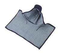 Hemobllo Work Protective Hood Denim Shawl with Integrated Stain Protection for Sanding and Cutting Projects Suitable for Men and Women