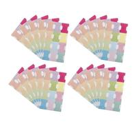 Hemobllo Writable Sticky Index Tabs Multi-Function Book Markers 20 Sheets with Tear-Resistant Design, Compact Annotation Tabs for Books and Reading Notes for Home Use and Organising