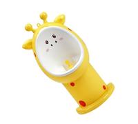 Hemobllo Yellow Boy Standing Potty Urinal Made of Sturdy Pp Material with Space-Saving Design, Adorable Cartoon Style to Help Baby Boys Learn Urination Training Easily at Home Or Travel