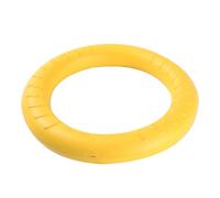 Hemobllo Yellow Dog Ring for Outdoor Playing, Creative Eva Material Pet Chew, Easy to Operate and Very Light Weight for Family Fun and Puppy Stimulation
