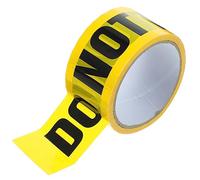 Hemobllo Yellow Duct Tape Yellow Caution Tape, Construction Safety Tape Yellow w/ , THANK YOU/KEEP OUT/DO NOT ENTER/WARNING/DANGER Tape Roll for Walls Floors Masking Tape