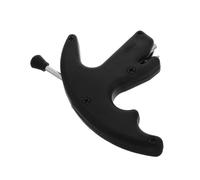 Hemobllo Youth Archery Three-finger Thumb Bow Release Black Plastic Handheld Compound Bow Release Aid Hunting and Target Shooting