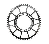 HEMODIAN Chainring Chainring 110 BCD Oval 34 36 38 40 42 44 46 48 58T 60 Tooth Road Bike Chainwheel 110bcd(Hollow 52T)