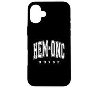 HemOnc Hematology Oncology Nurse Case for iPhone 16 Plus
