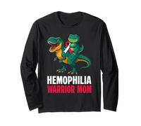 Hemophilia Warrior Mom Long Sleeve T-Shirt