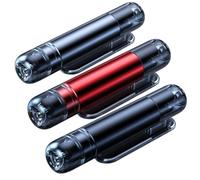 Hemoravoma 2-in-1 Professional Emergency Escape Tool, 3 Pack Car Safety Hammer with Spring-Loaded Window Breaker and Seat Belt Cutter with Test Glass for All Vehicles Emergency Car Tool (3 Pack)