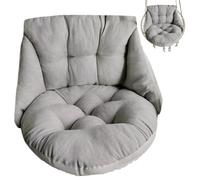 Hemore Replacement Cushions for Egg Chairs, 65x70x50cm Soft Comfortable Breathable Outdoor Swing Seat Pads, Indoor Patio Furniture Cushion for Yard Backyard
