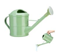 Hemore Watering Can Indoor Plants, 1.5L Small Plant Watering Can with Long Spout & Removable Sprinkler Head, Indoor Watering Can for Bonsai Plants Garden Flowers (Green)