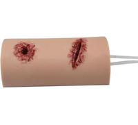 Hemorrhage Control Stop Bleeding Model, Wound Packing Trainer, Laceration Simulator Model, Simulates Wound Packing and Tourniquet Trainer, for Practicing Hemostatic Dressing Techniques Kit