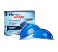 Hemorrwedge Haemorrhoid Treatment Ice Pack - Silicone Gel Freeze Pack, Pair with Case