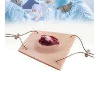 Hemostasis Control Wound Model, Wound Packing Trainer, Trauma Model | Hemostasis Control Wound Model, Abdominal Wound Training Model, Wound Packing Trainer, Suture Practice Model, Reusable, Nurse