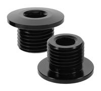 HEMOTON 1 Pair Aluminum Alloy Front Axle Nut Bolt Cap for Electric Dirt Bike Fork End Cap Compatible with Sur-Ron X/S Resistance to Off Road Shocks