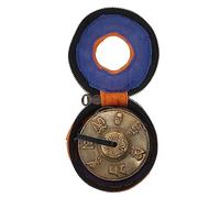 HEMOTON 1 Set Meditation Cymbal Bell Yoga Cymbal Bell Small Copper Chime Religious Percussion Instrument Simple Design for Meditation Ceremony