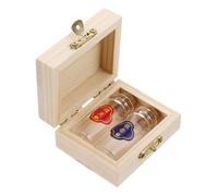 HEMOTON 1 Set Preservation Boxes First Hair Cut Keepsake Birth Souvenirs Newborn Keepsake Keepsakes Keepsake Boxes Case Haircut Keepsake Tooth Boxes Beige Glass