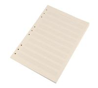 HEMOTON 100 Sheets Music Manuscript Refill Paper White 10 Rows 3mm Spacing Loose-Leaf Sheets for Composition and Practice by Students