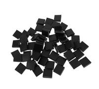 HEMOTON 100pcs Drip Tape End Plugs: Folding Drip Tape End Plugs for 5/8 Inch No-Leak Irrigation Tubing - Irrigation Closure Accessories for Garden Lawn Yard Orchard