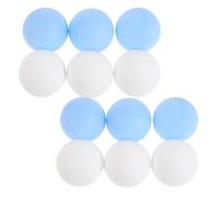 HEMOTON 100pcs Matte Ping Pong Balls 40mm Seamless for Party Games | PP Construction, Unmarked Design and Sturdy Finish, Suitable for Birthday Events and School Art Projects