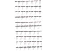 HEMOTON 100pcs Quartz Crystal Resonators for Electronics Passive Crystal Oscillator for Oscillating Circuits and Electronic Devices