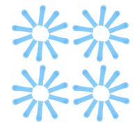 HEMOTON 100pcs Soft Silicone Ear Spoon Replacement Tips Comfortable Reusable Ear Wax Cleaning Sleeves for Personal and Family Use Compatible Wax Removal Tool Covers