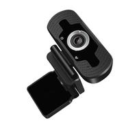 HEMOTON 1080p Webcam with Microphone for Notebook and Computer, Audio-visual Effect, Plastic Material, for Live Teaching and Online Classes