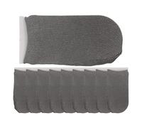 HEMOTON 10pcs Anti-slip Carbon Fiber Finger Sleeves for Gaming Sweat-resistant Touchscreen Covers with Elastic Fit for Precise Mobile Game Control and Enhanced Finger Protection