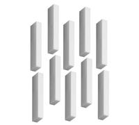HEMOTON 10pcs Beef Bone Guitar Nut Blanks Acoustic Guitar Nut Replacement High Stability