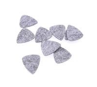 HEMOTON 10pcs Beginner Guitar Picks Wool Felt Ukulele Plectrums for Acoustic Guitar