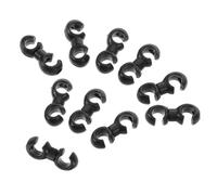 HEMOTON 10PCS Bike Cable Holder Clips for Brake and Shift Cables Easy Install Bicycle Line Fixing Buckle for Mountain and Road Bikes
