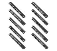 HEMOTON 10pcs Black White Numeric Price Tags Store Price Signs Commodity Display Boards for Retail Shops Supermarket Jewelry Pricing Labels