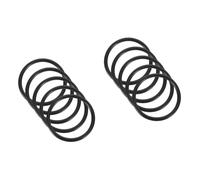 HEMOTON 10pcs Buddhist Bowl Rubber Ring Singing Bowl Mat for Fixing Sound Cushion Meditation Ring Cushion for Meditation